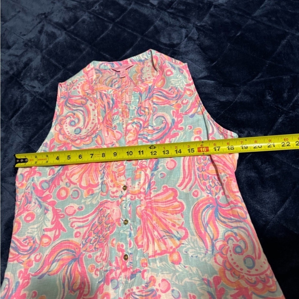π NEW WITHOUT TAG π Lilly Pulitzer Multicolor Paisley Dress - Picture 6 of 8